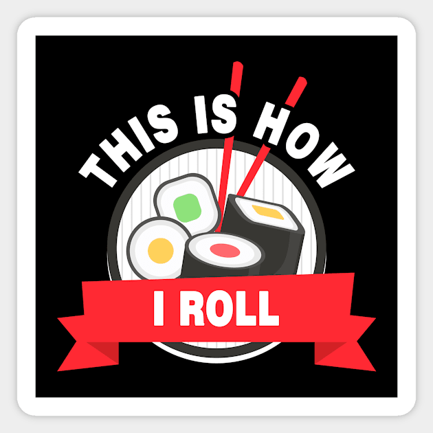 Sushi Maki Nigiri Sticker by Tobias Store